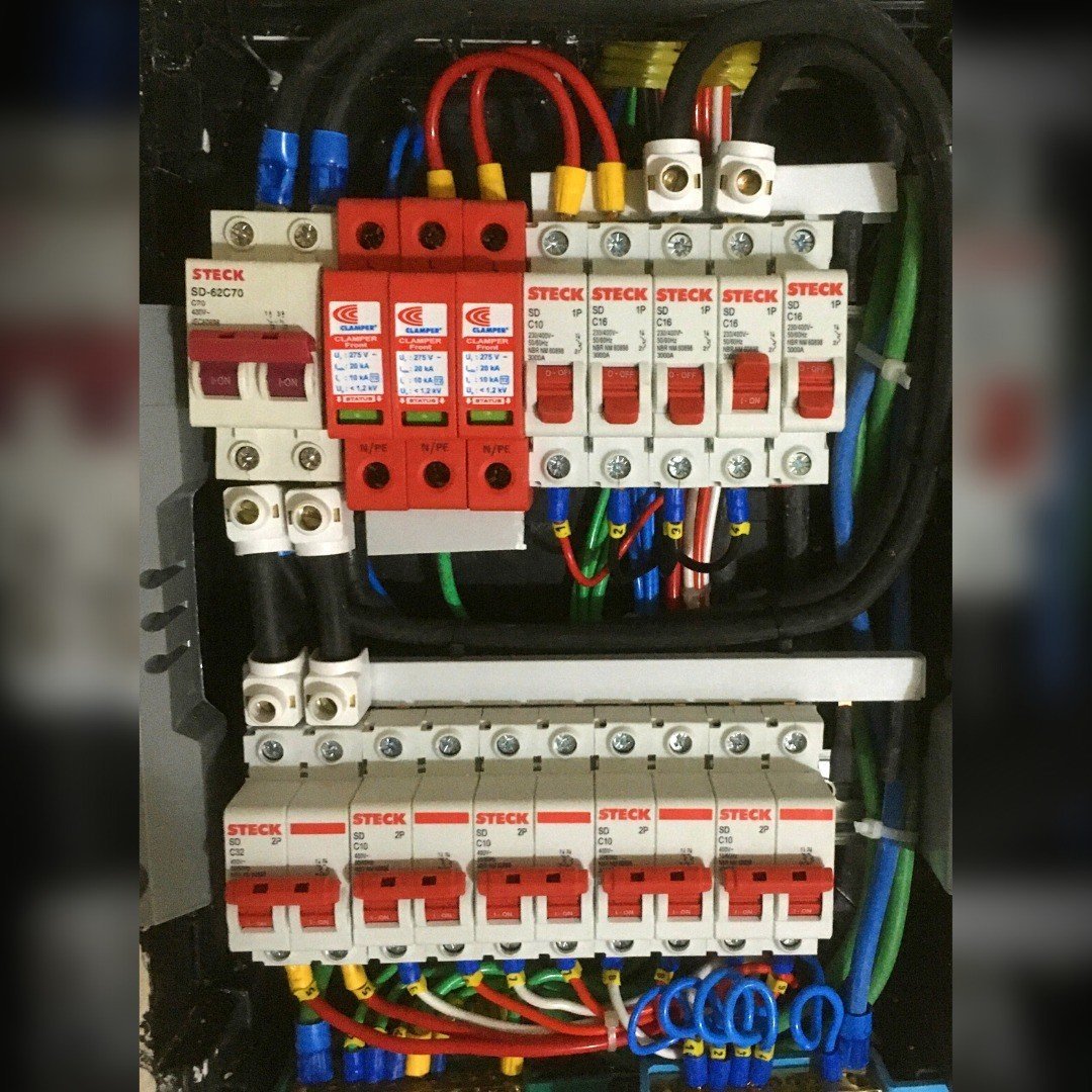 Obra executada pela ON Eletric 1